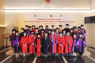 Group photo of procession members