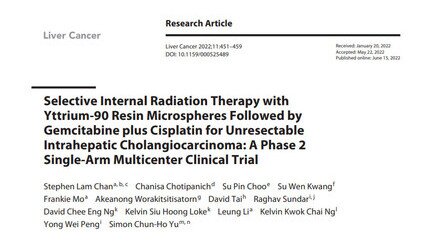 A new combination therapy to improve bile duct cancer survival rates