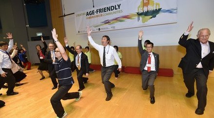 CUHK Jockey Club Institute of Ageing Launch Conference Held Today on ‘Creating Age-Friendly Communities’