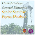 United College General Education Programme Senior Seminar Papers Database