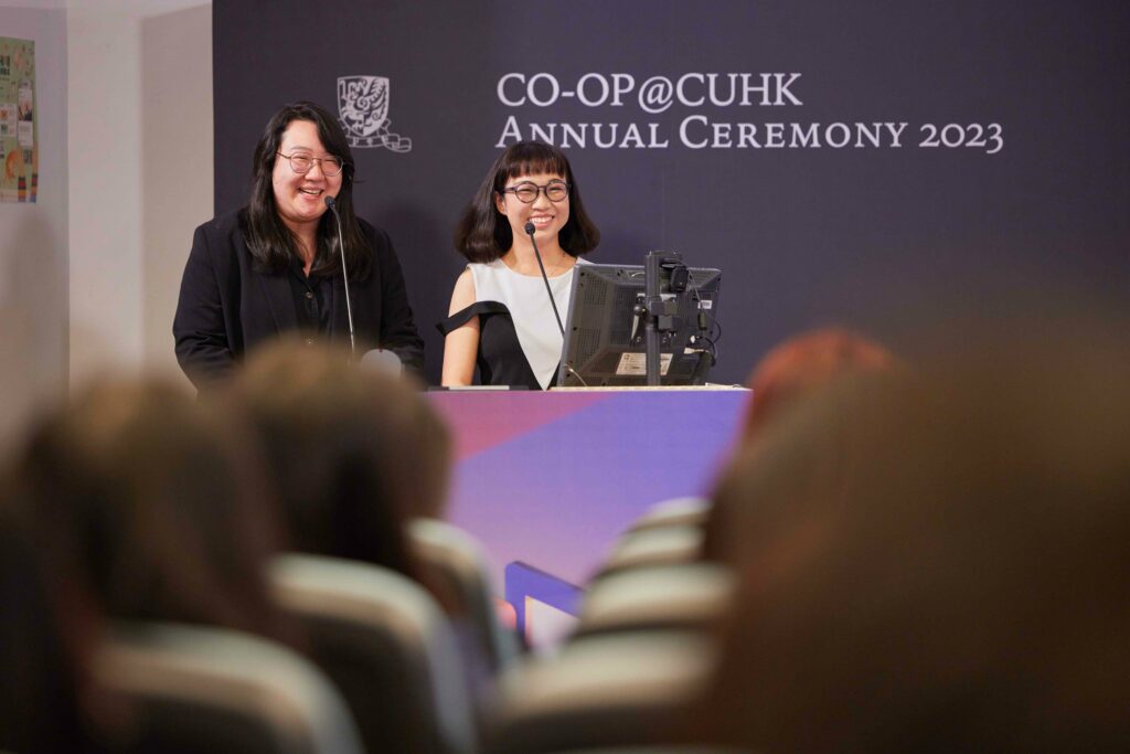 Jade Lau (left; Year 5, Psychology) and Sonia Saung (right; Year 4, Energy and Environmental Engineering) share their transformative Co-op journey.