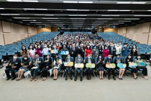 A group photo of all award recipients and guests.