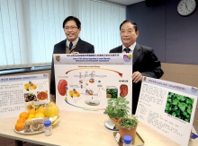 Prof. Hui-yao Lan, Professor (right) and Prof. Arthur Chi-kong Chung, Research Assistant Professor, Li Ka Shing Institute of Health Sciences, CUHK receive a second-class award in Natural Sciences at the 2014 Higher Education Outstanding Scientific Research Output Awards (Science and Technology).