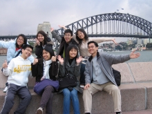 CUHK students benefit a lot from their internships in Sydney, Australia.