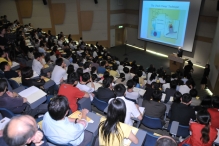 About 500 guests attend the lectures