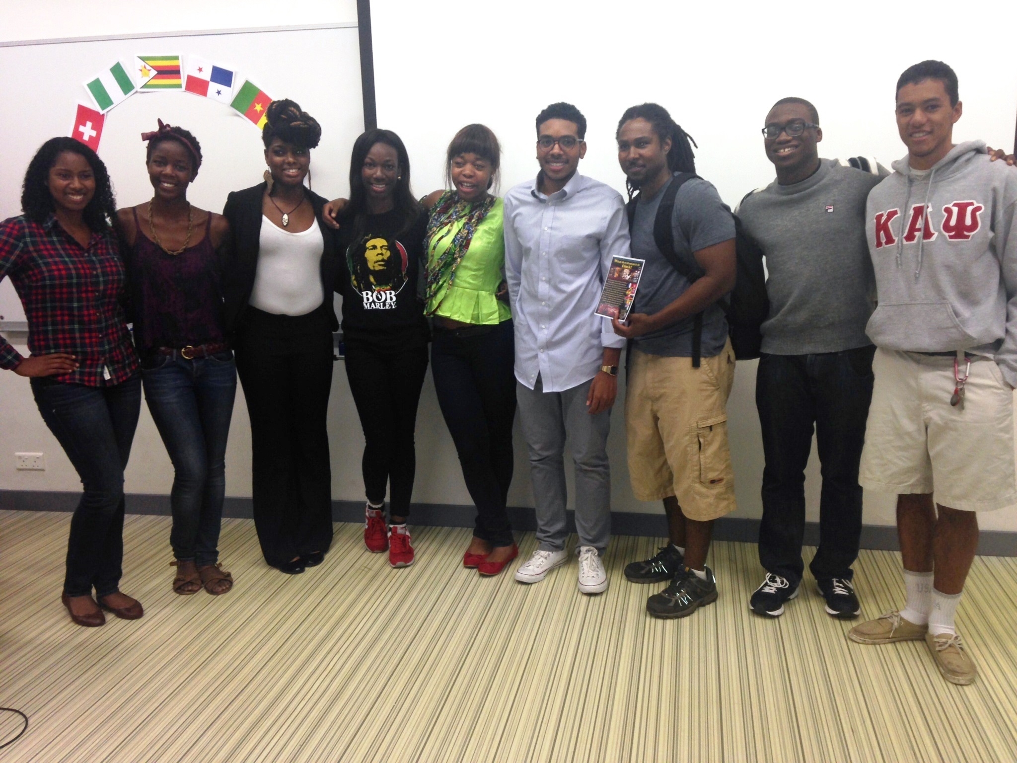 Members of the CUHK Black International Community share their cultures with others on campus.