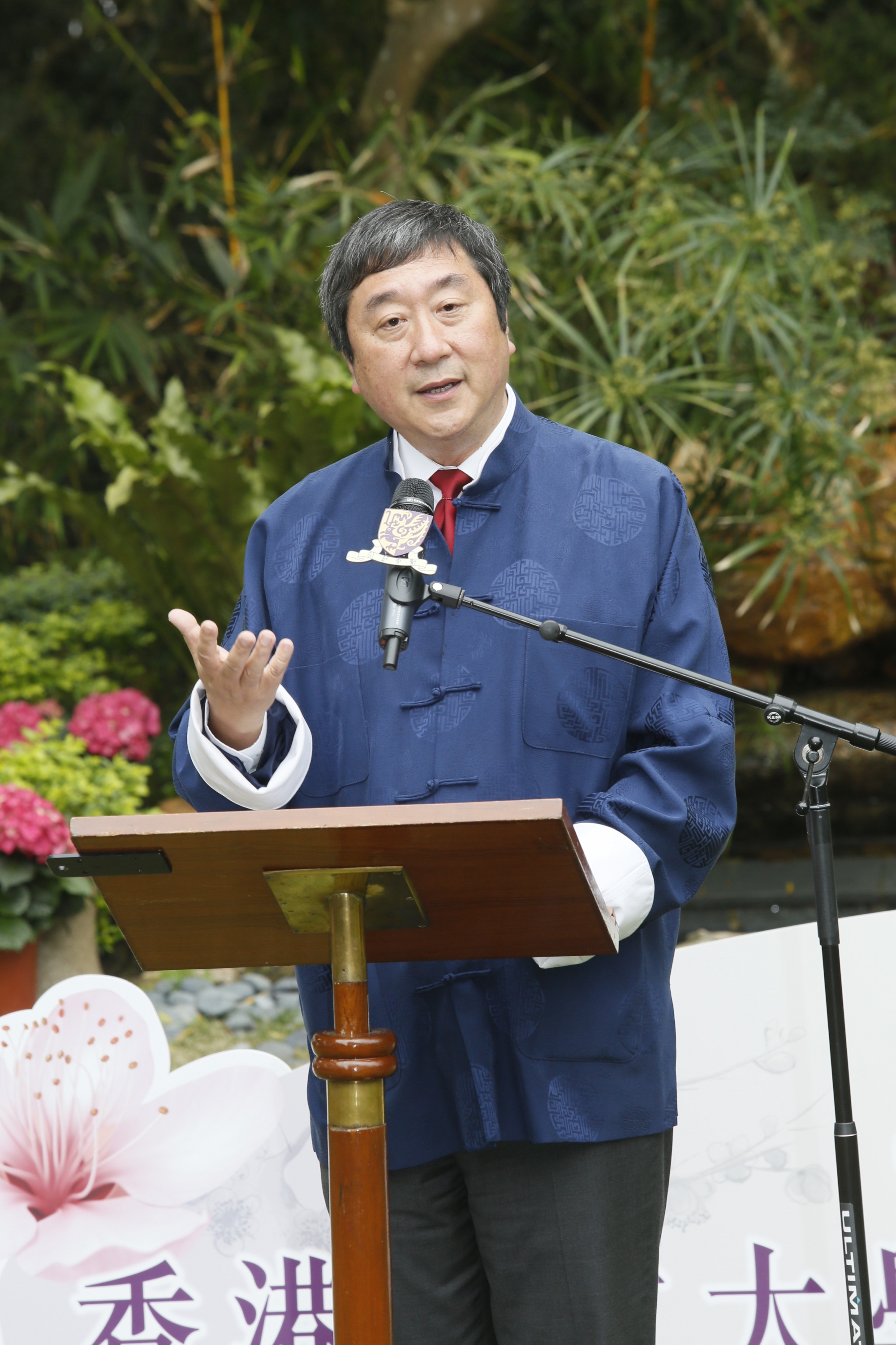 CUHK Holds the Chinese New Year Media Reception.