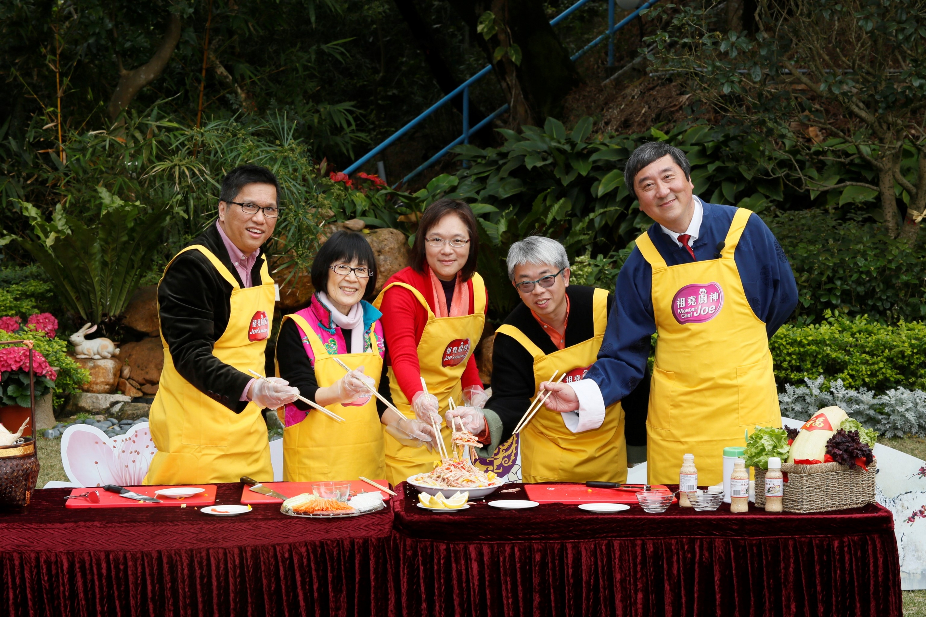 CUHK Holds the Chinese New Year Media Reception.