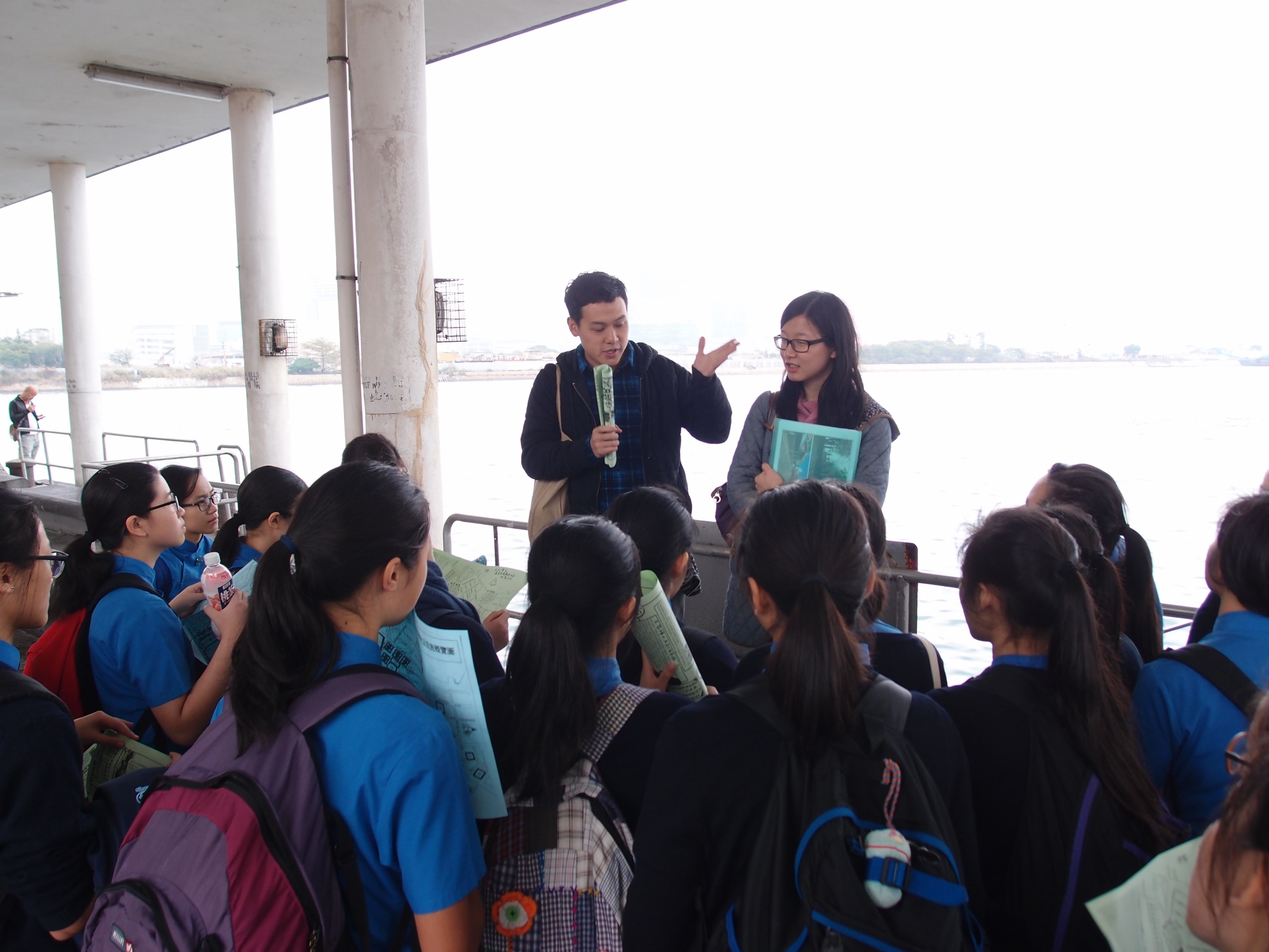 Guided tour on urban redevelopment led by ToHome, an NGO dedicated to community building in To Kwa Wan.