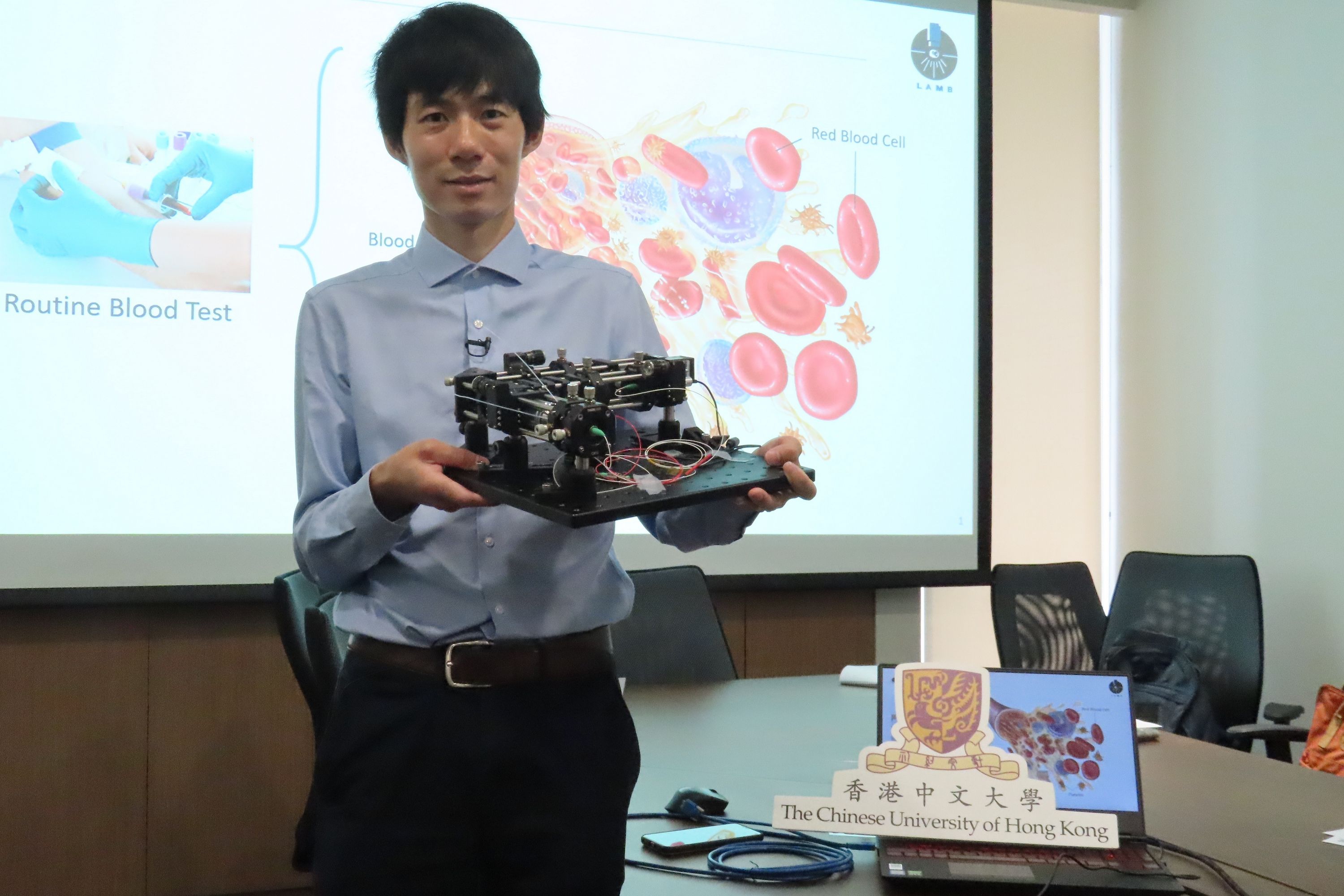 Professor Zhou Renjie, Department of Biomedical Engineering, CUHK