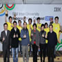 Twin Wins in IBM Inter-University Programming Contest 2012