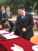 Foundation Stone Laying Ceremony for CW Chu College 香港中文大學敬文書院奠基典禮 (25 NOV 2011)