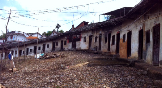 Sanitation is still a problem in some of China’s rural areas. Photo by Piera Chen