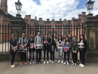 Morningside students on their first day at the University of York