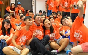 Vice Chancellor, Joseph J. Y. Sung, visits Morningside's O-Camp