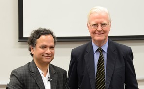 Distinguished Visitor Vikram Chandra Comes to Morningside