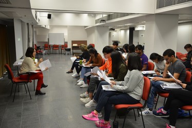 Students at Workshop