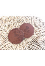 Leather Coaster (Set of 2)