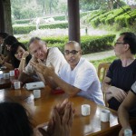 Sayed Gouda speaks at an international poetry festival in Beijing in 2014 Photo courtesy of Sayed Gouda