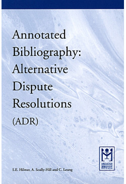 Annotated Bibliography(Out of stock)