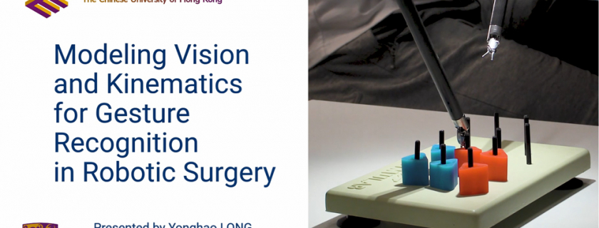 Modeling Vision and Kinematics for Gesture Recognition in Robotic Surgery