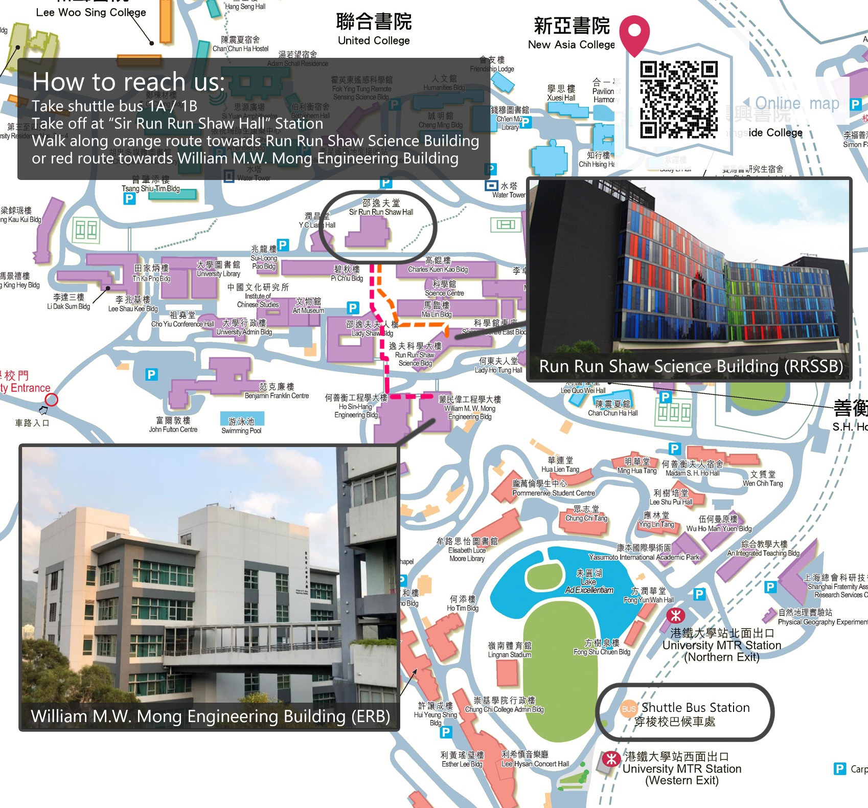 CUHK Map