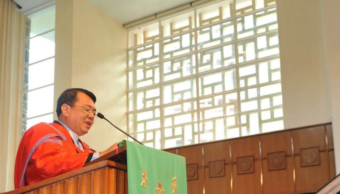 東南亞神學研究院郭漢成副院長於香港中文大學崇基學院神學院證道(何耀基攝)