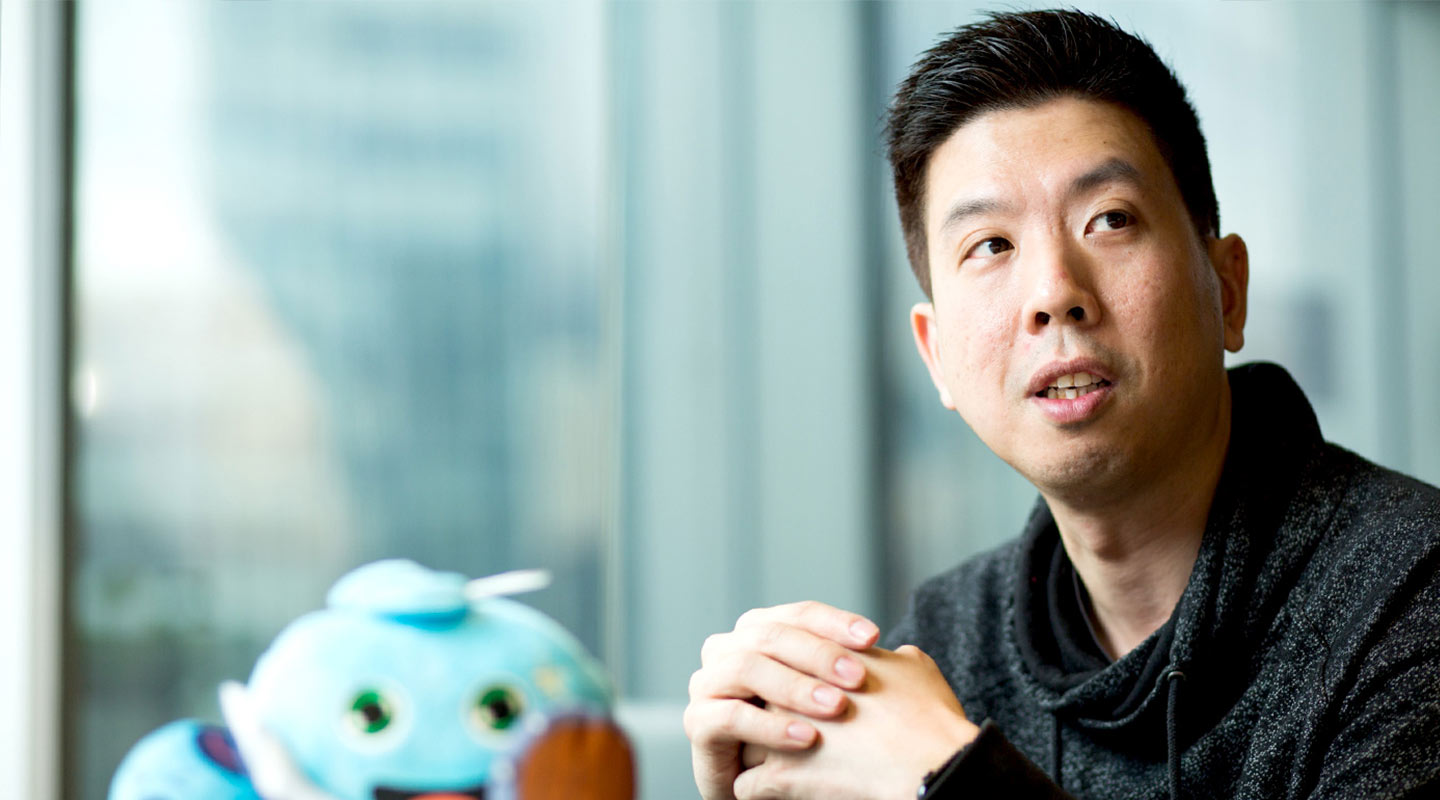 Stephen Po, CEO and founder of QooApp　