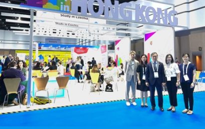 Back with a splash at higher education conventions