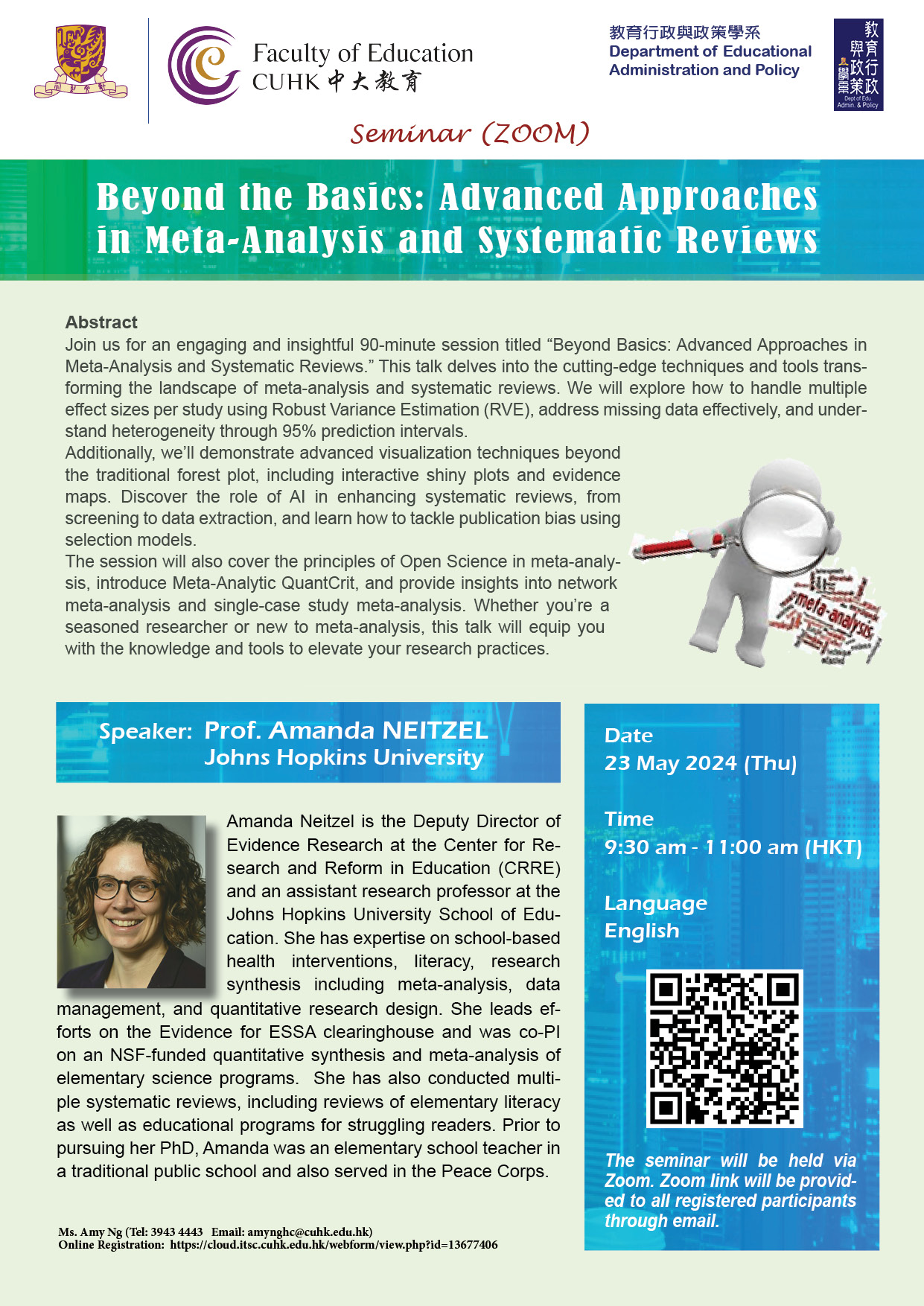 Beyond the Basics: Advanced Approaches in Meta-Analysis and Systematic Reviews