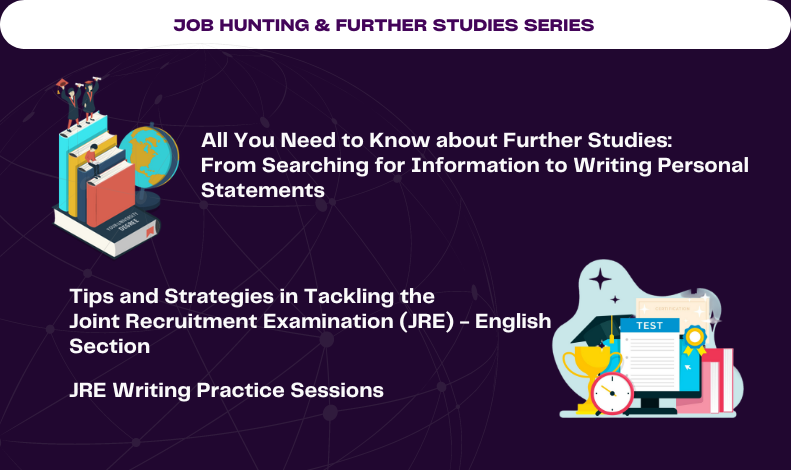 Job Hunting and Further Studies Series Library Workshops