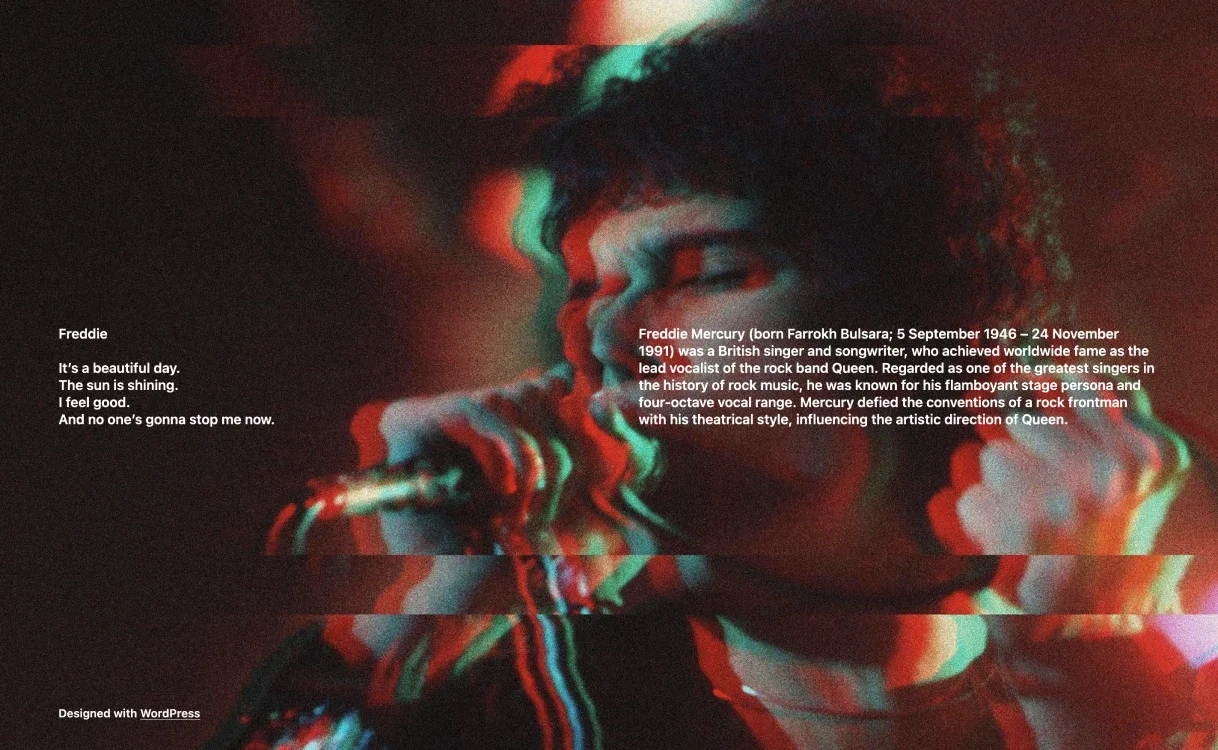 Th&egrave;me Freddie