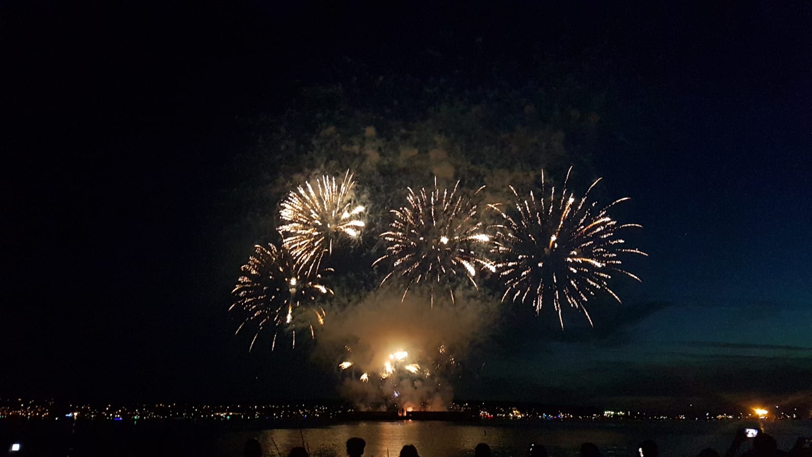 Watching firework competition in Vancouver ca 01