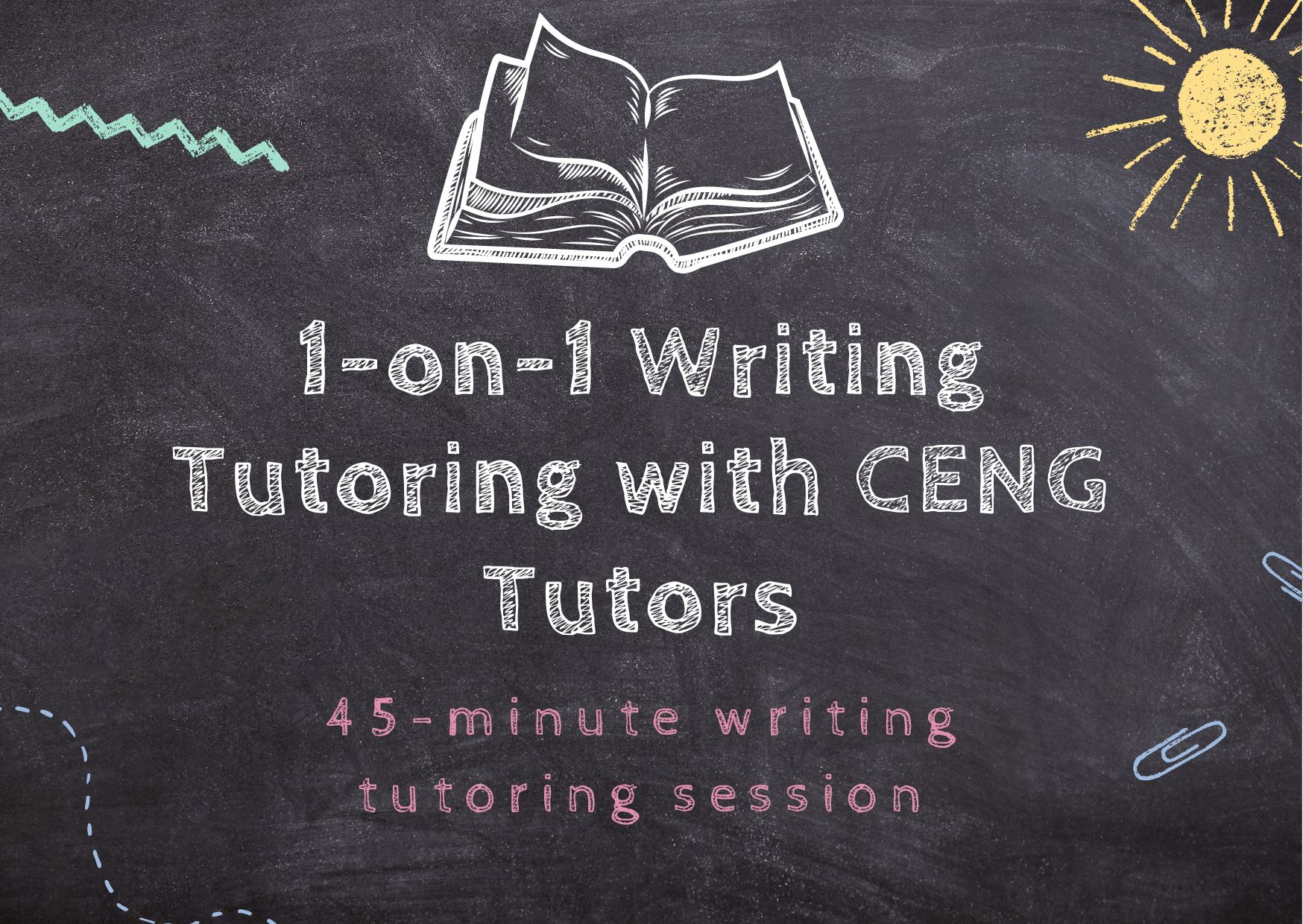 1-on-1 Writing Tutoring with CENG Tutors