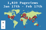 Locations of visitors to this page