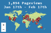 Locations of visitors to this page