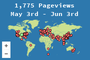 Locations of visitors to this page