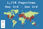 Locations of visitors to this page