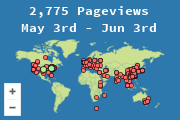 Locations of visitors to this page