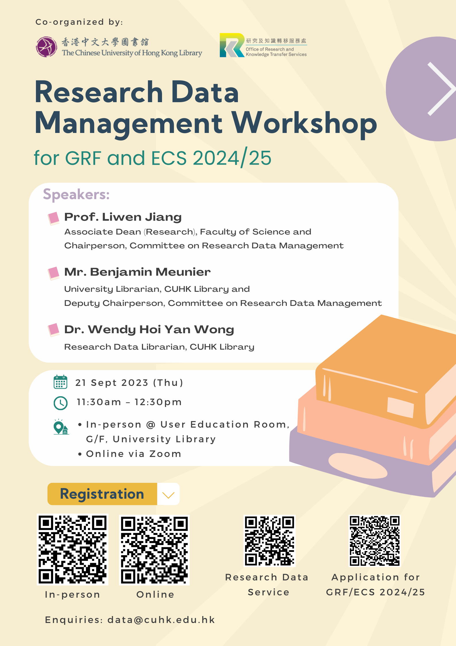 Research Data Management Workshop for GRF and ECS 2024/2025 Exercise